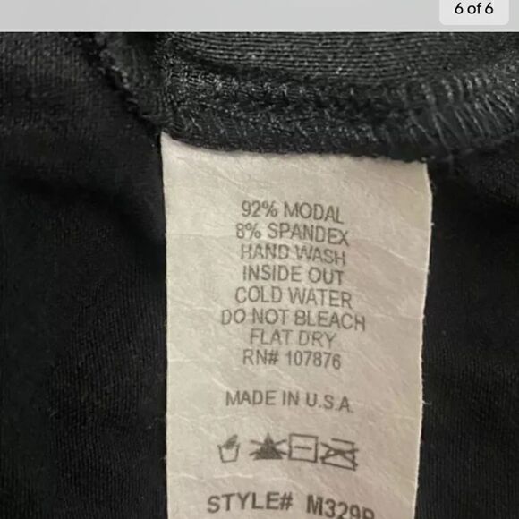 Comfy USA Polka Dot Dress Womens S Cold Shoulder Black Tan Swing Dress Soft USA - Picture 6 of 6